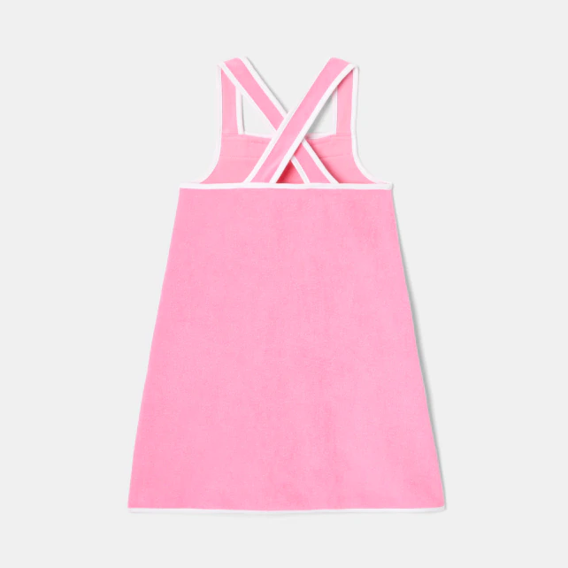 Girl terry cloth dress