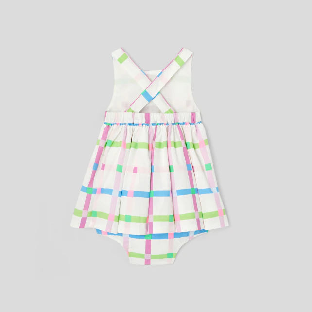 Baby girl checkered dress