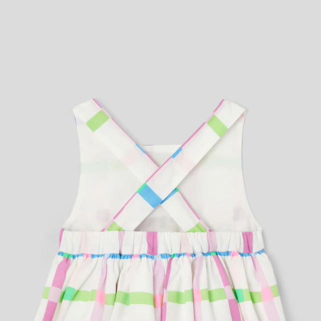 Baby girl checkered dress