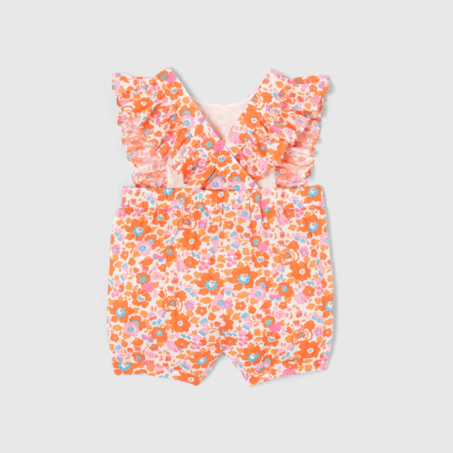 Baby girl Liberty fabric jumpsuit