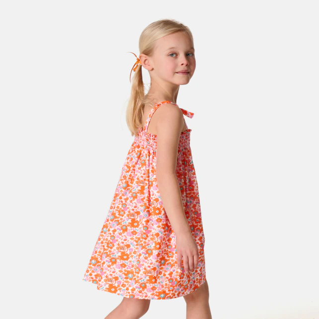 Girl dress in Liberty fabric