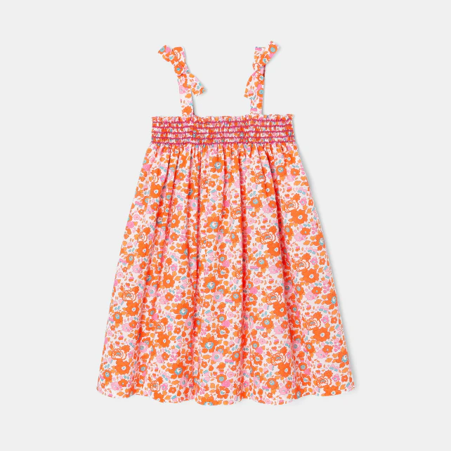 Girl dress in Liberty fabric