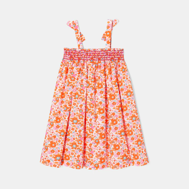 Girl dress in Liberty fabric