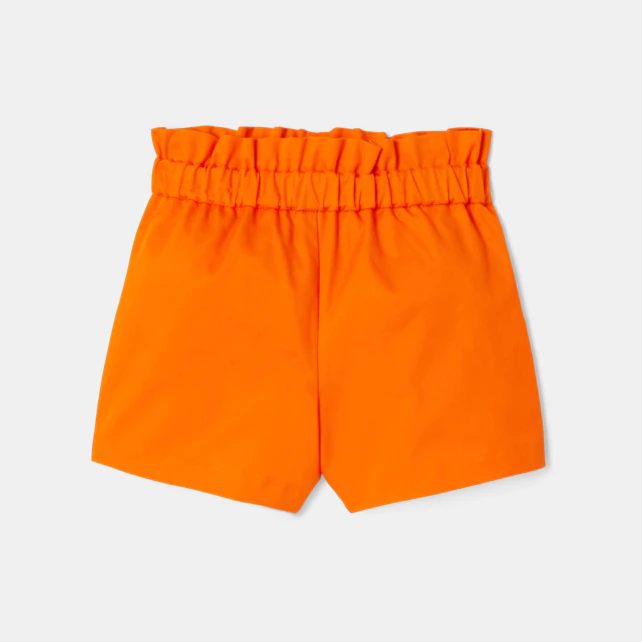 Baby girl gabardine shorts