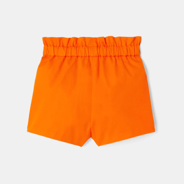 Baby girl gabardine shorts