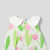 Baby girl tulip pattern dress