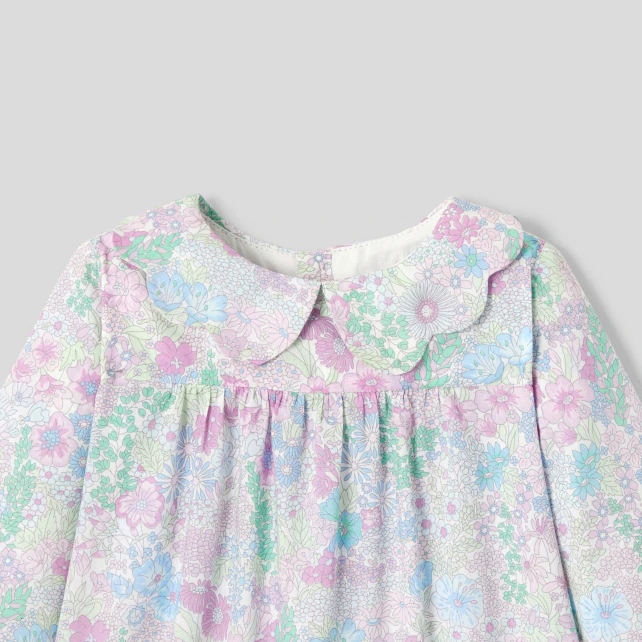 Baby girl blouse in Liberty fabric