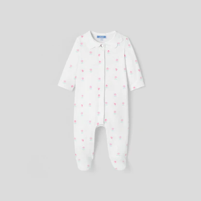 Baby girl cotton pyjamas