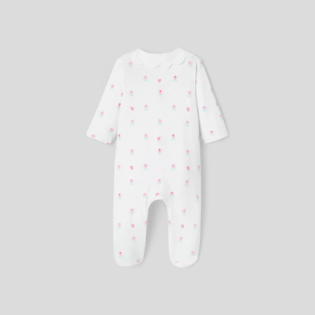 Baby girl cotton pyjamas