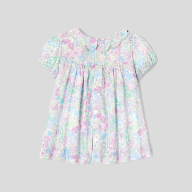 Baby girl short sleeves dress