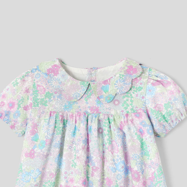 Baby girl short sleeves dress