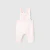 Baby girl velvet dungarees