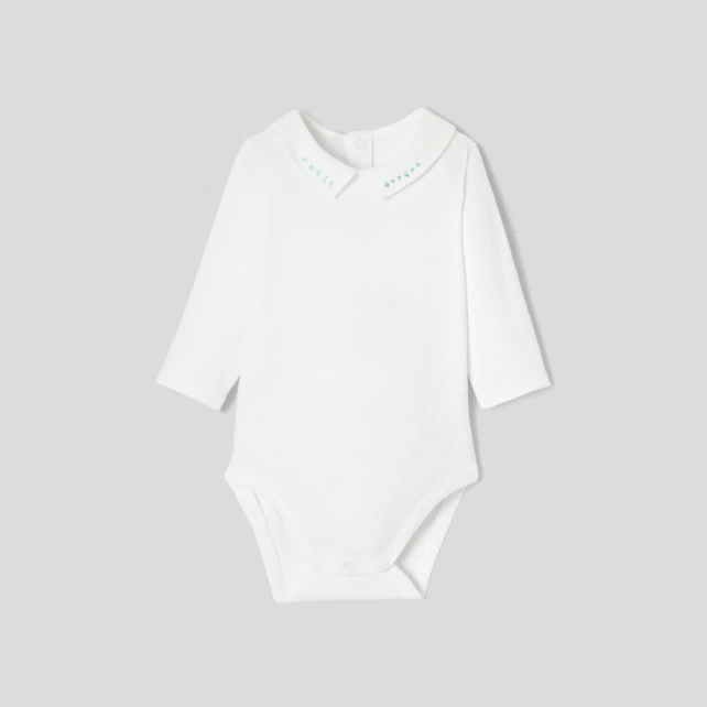 Baby boy long sleeve bodysuit