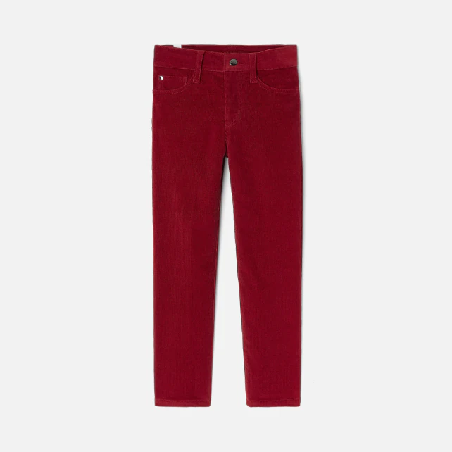 Boy velvet trousers