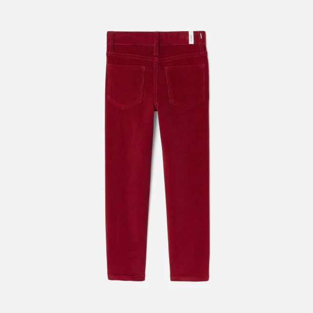 Boy velvet trousers