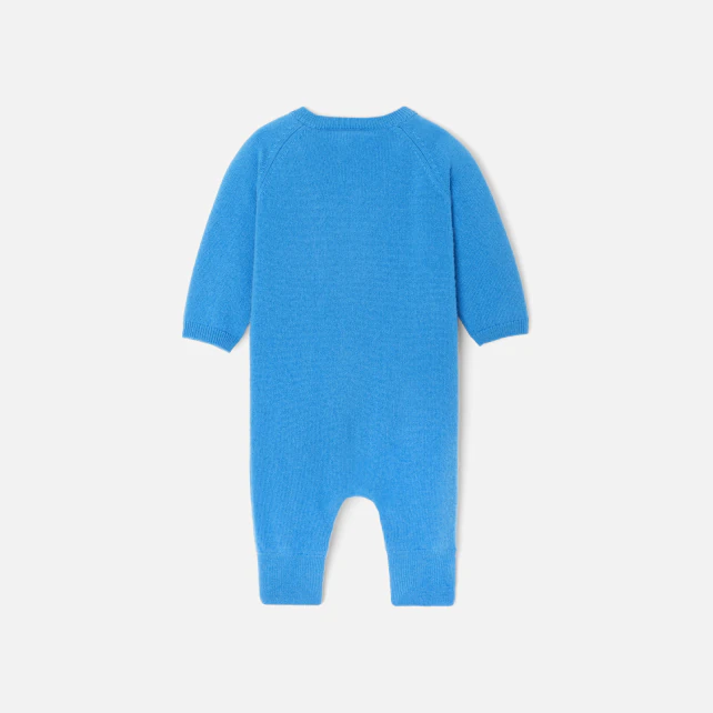 Baby boy cashmere jumpsuit