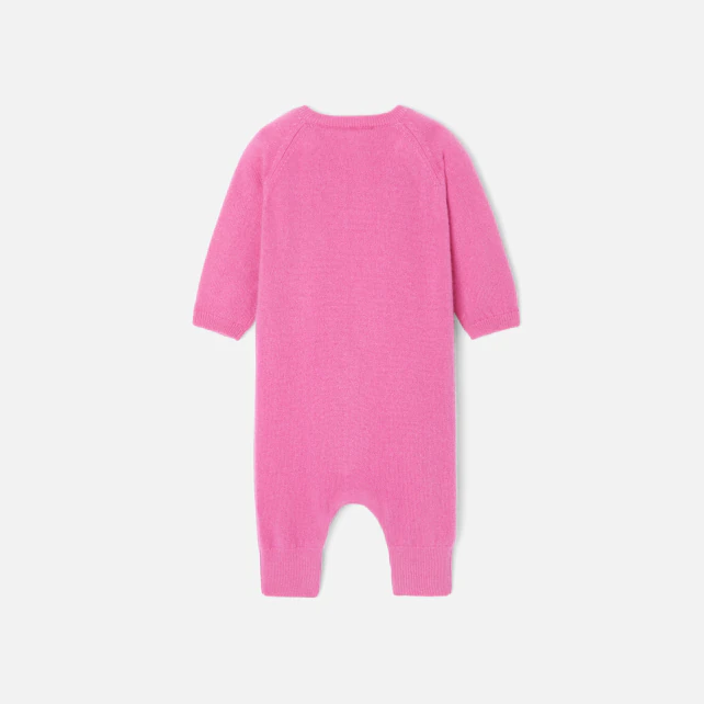 Baby girl cashmere jumpsuit