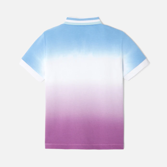 Boy polo dip dye