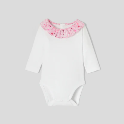 Baby girl long sleeve bodysuit