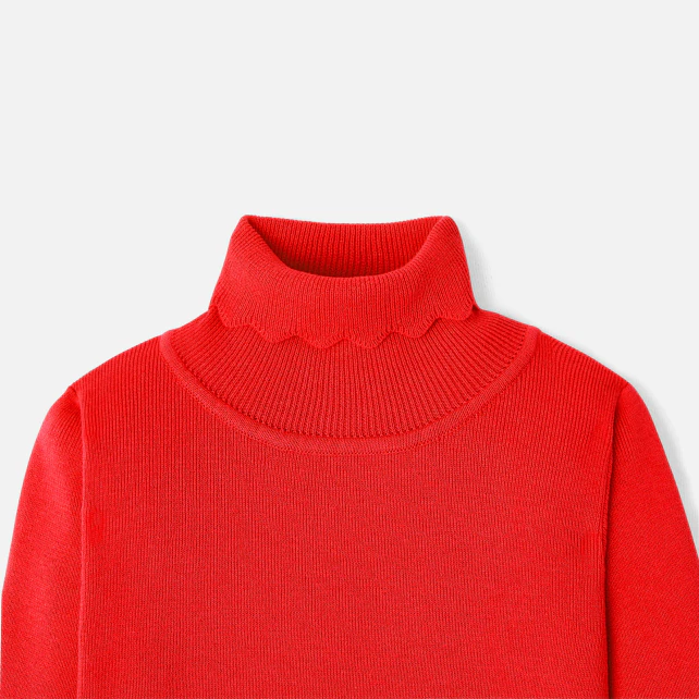 Girl turtleneck jumper