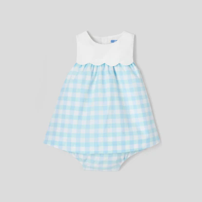 Baby girl gingham dress