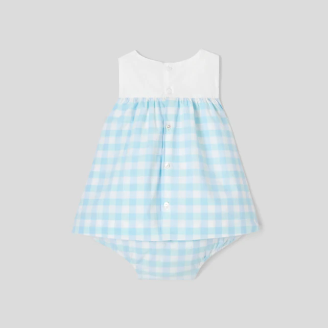 Baby girl gingham dress