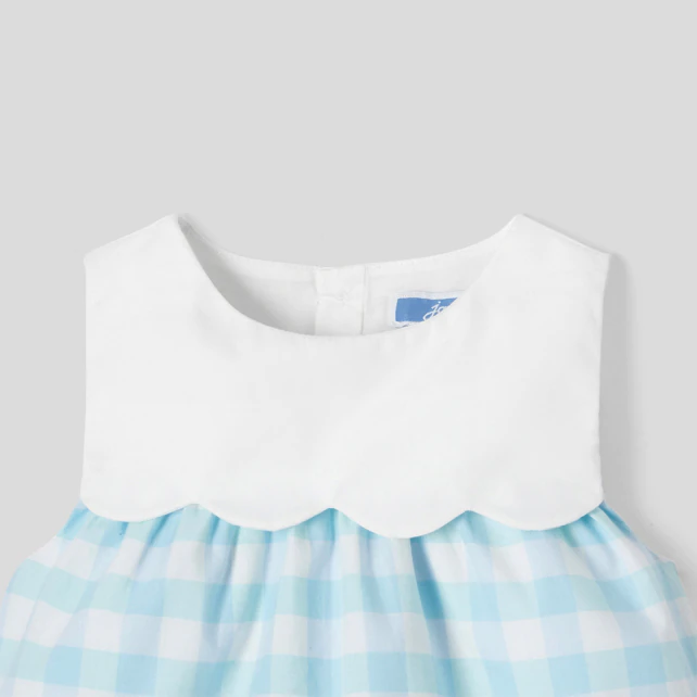 Baby girl gingham dress