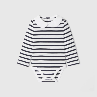 Baby girl long sleeve bodysuit