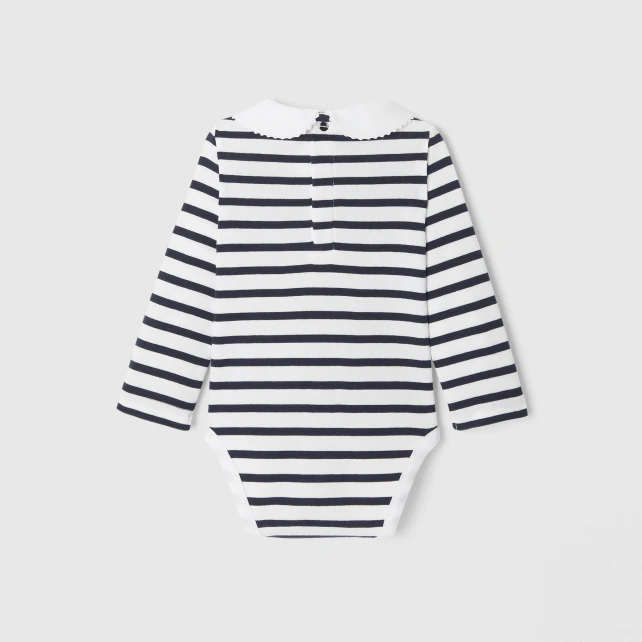 Baby girl long sleeve bodysuit