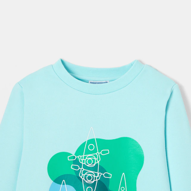 Boy fleece sweatshirt