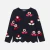 Girl jacquard flower jumper