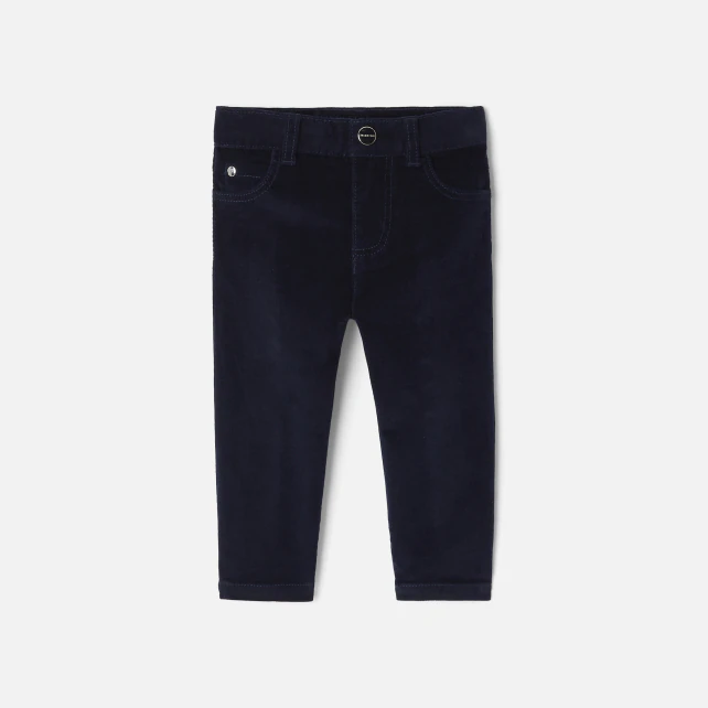 Baby boy velvet trousers