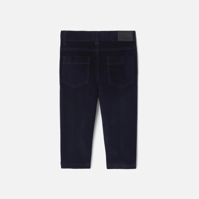 Baby boy velvet trousers