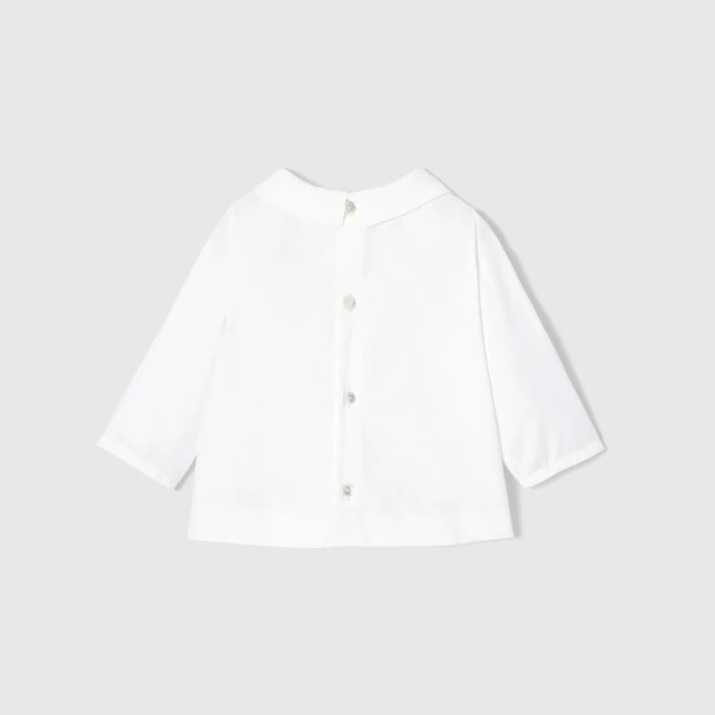 Baby boy shirt in poplin