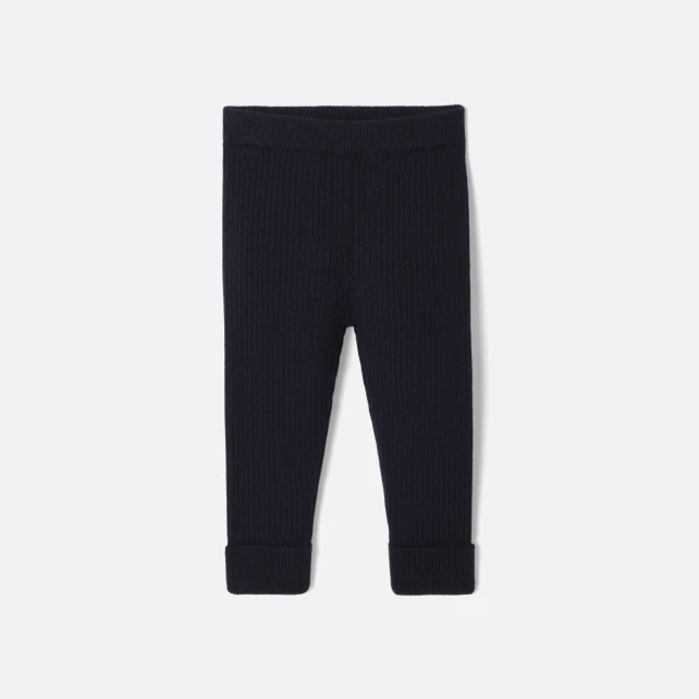 Baby boy knit leggings