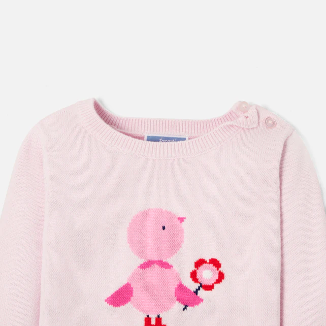 Baby girl knitted jumper