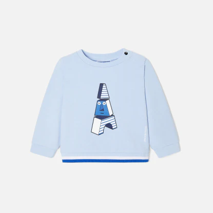 Baby boy fleece jumper