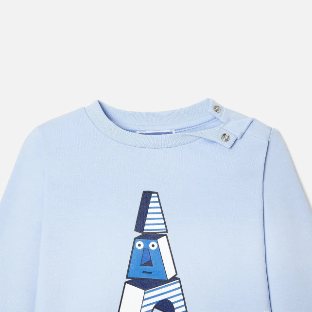 Baby boy fleece jumper