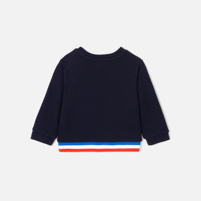 Baby boy fleece jumper