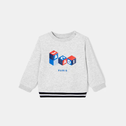 Baby boy fleece jumper