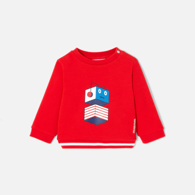 Baby boy fleece jumper