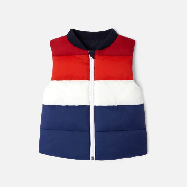 Baby boy sleeveless jacket