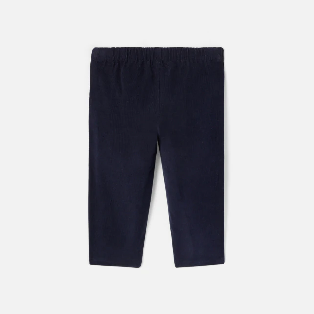 Baby girl velvet trousers