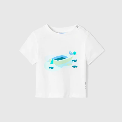 Baby boy short sleeve t-shirt