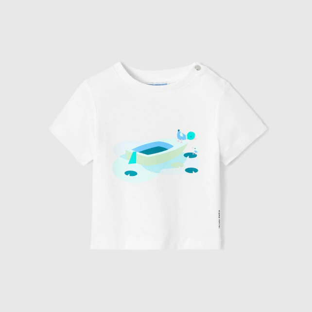 Baby boy short sleeve t-shirt