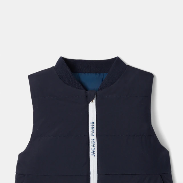 Baby boy sleeveless jacket