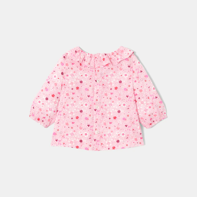 Baby girl blouse in Liberty fabric