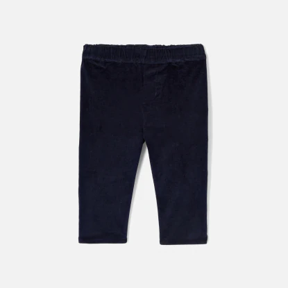 Baby boy velvet trousers