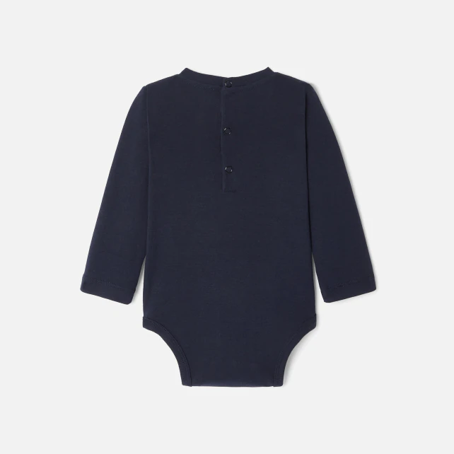 Baby boy long sleeve bodysuit