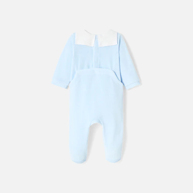 Velvet baby boy pyjamas